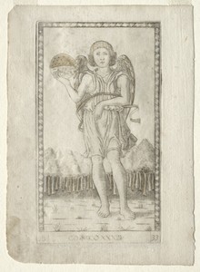 Genius of the World (from the Tarocchi, series B: Cosmic Principles & Virtues, #33)