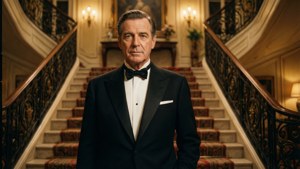 Gentleman at the Staircase