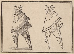 Gentleman Wrapped in his Mantle