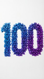 Geometric 100 Triangles