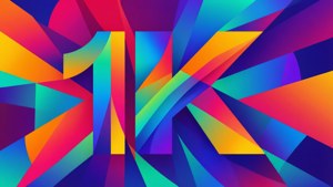 Geometric 1K Abstract