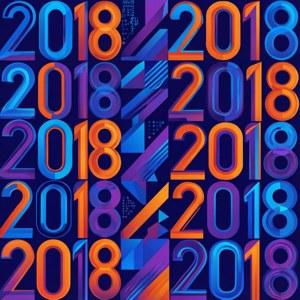 Geometric 2018 Pattern