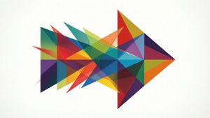 Geometric Abstract Arrow