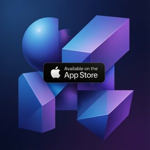 Geometric Abstract Badge