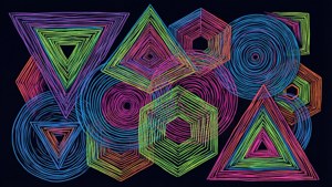 Geometric Abstract Doodle