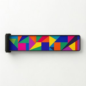 Geometric Abstract Scroll Bar