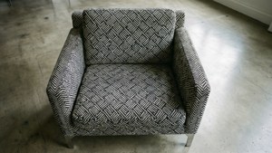 Geometric Accent Chair
