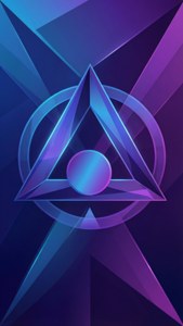Geometric Aquarius Abstraction