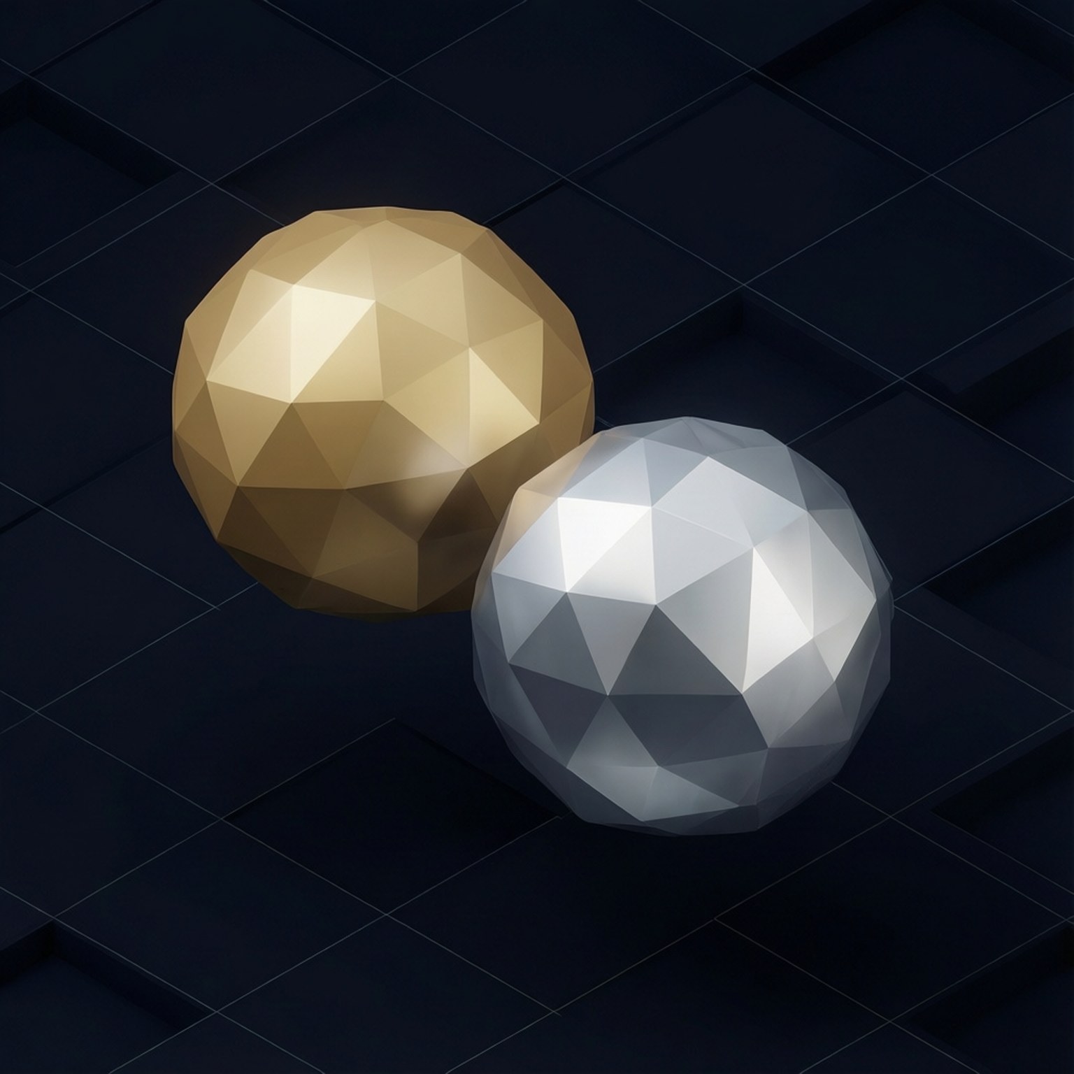 Geometric Binary by Wallpapers.art Studio