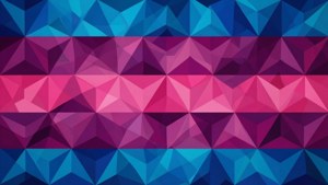 Geometric Bisexual Pride