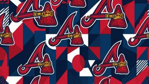 Geometric Braves Pattern