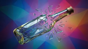 Geometric Broken Bottle