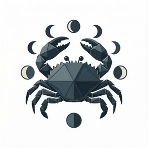 Geometric Crab Icon