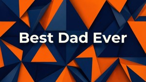 Geometric Dad Pattern
