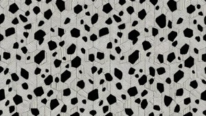 Geometric Dalmatian Grid