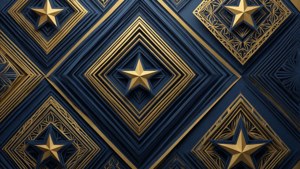 Geometric Diamond Pop-Up