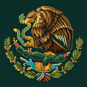 Geometric Eagle Emblem