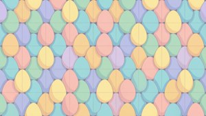 Geometric Easter Eggs