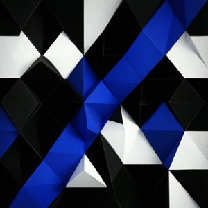 Geometric Flag Pattern