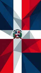 Geometric Flag Pattern