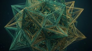 Geometric Form Wireframe