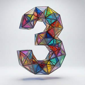 Geometric Glass Three