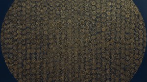 Geometric Gold Circles