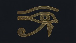 Geometric Gold Eye