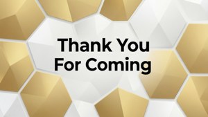 Geometric Gold Hexagons