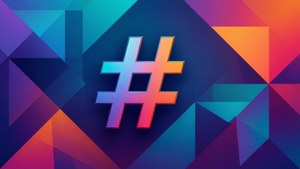 Geometric Gradient Hashtag
