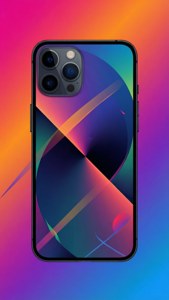 Geometric Gradient iPhone
