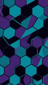 Geometric Hornets Pattern