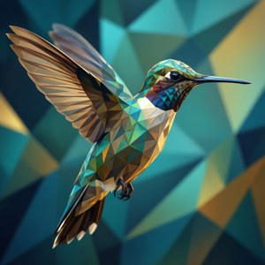 Geometric Hummingbird