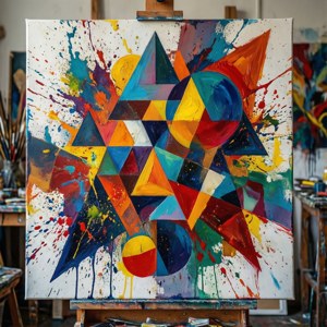 Geometric Indie Art