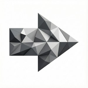 Geometric Isometric Arrow