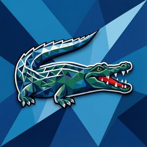 Geometric Lacoste Abstract