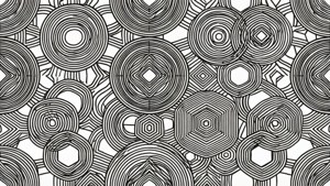 Geometric Line Pattern