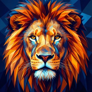 Geometric Lion