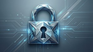 Geometric Lock Trust Badge