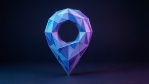 Geometric Low-Poly Pin