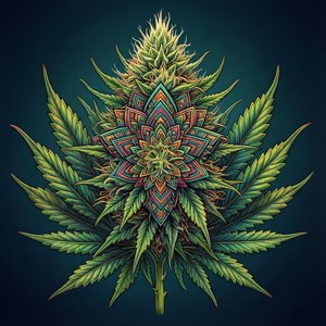 Geometric Mandala Bud
