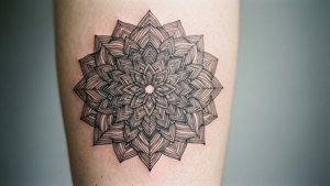 Geometric Mandala Tattoo
