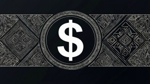 Geometric Pattern Dollar Banner