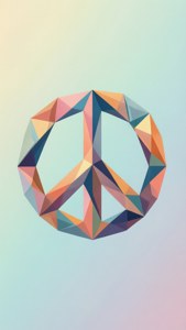 Geometric Peace Abstract