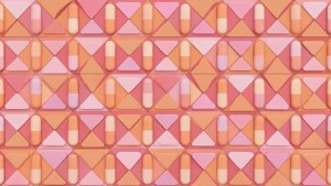 Geometric Pill Pattern