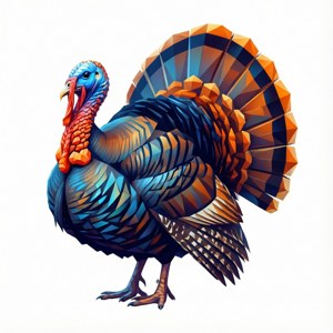 Geometric Polygon Turkey