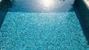 Geometric Pool Aerial