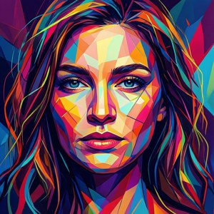 Geometric Pop Art