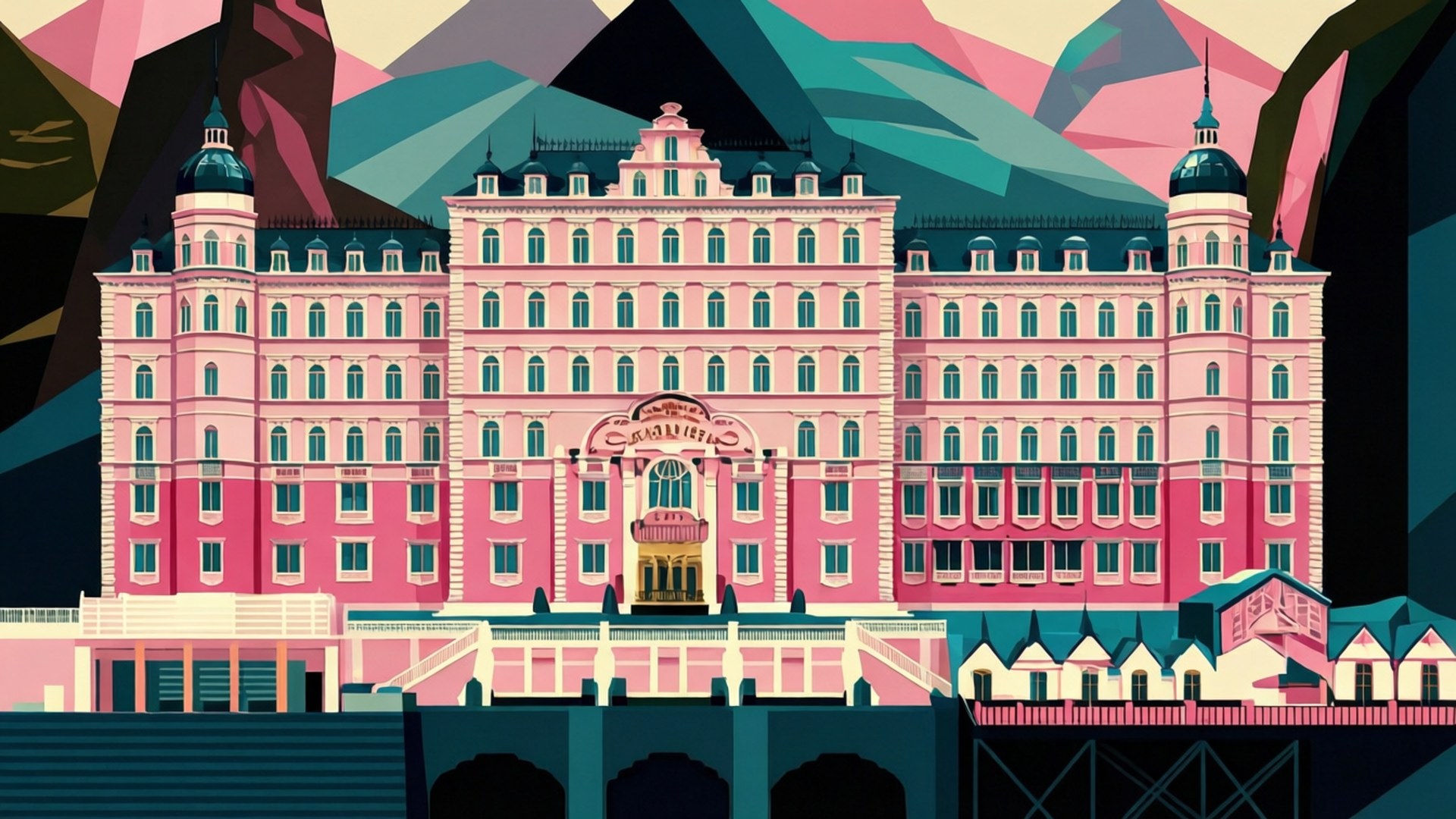 Geometric Pop Art by Wallpapers.art Studio