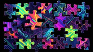 Geometric Puzzle Tessellation